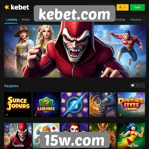 Exploração das principais categorias de jogos em kebet.com
